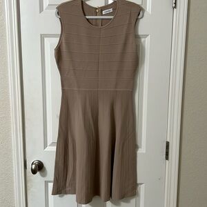 Calvin Klein beige short dress